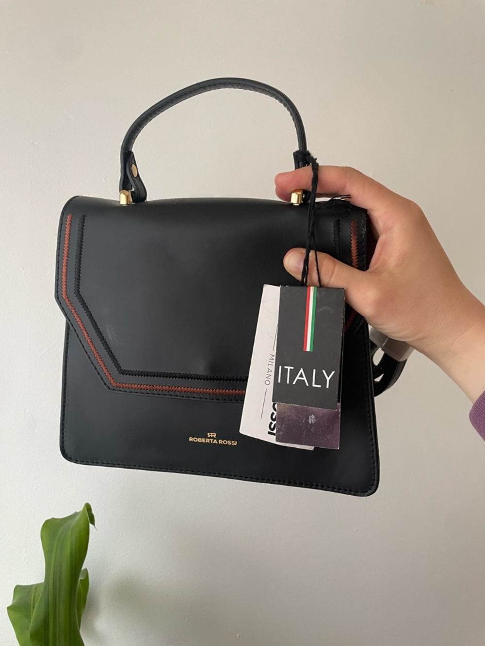 Roberta Rossi Made in Italy Leather Handbag